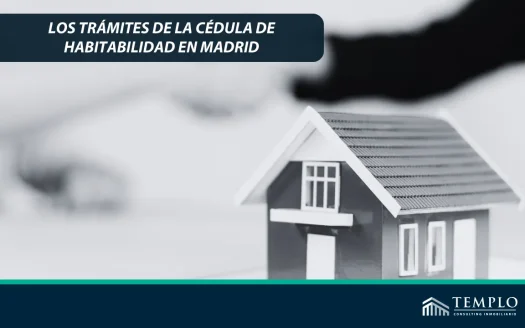Ilustración de los trámites de la cédula de habitabilidad en Madrid.