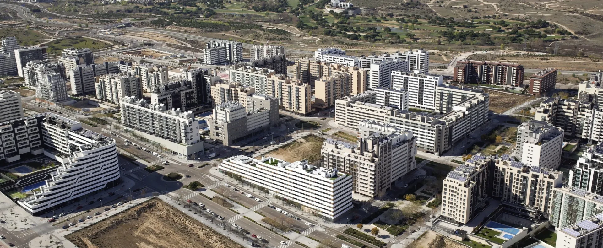 Barrios cerca del aeropuerto de Madrid