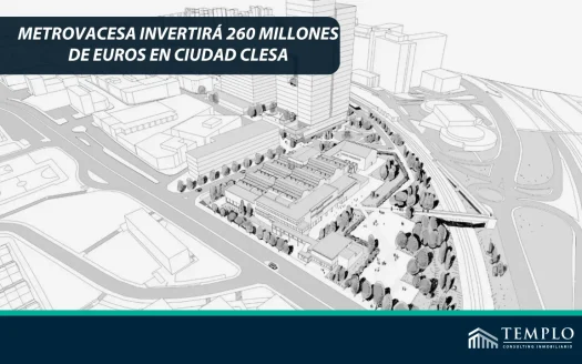 Metrovacesa anuncia una inversión de 260 millones de euros en Ciudad Clesa, impulsando el desarrollo urbano y la creación de empleo en la región.