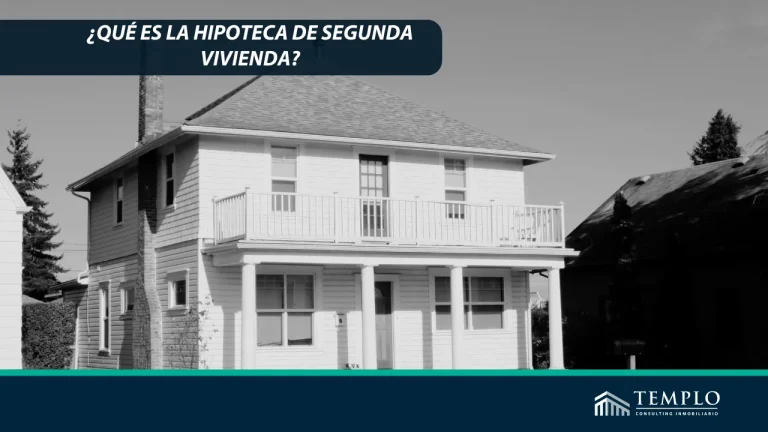 La hipoteca de segunda vivienda es un préstamo otorgado por una entidad financiera.