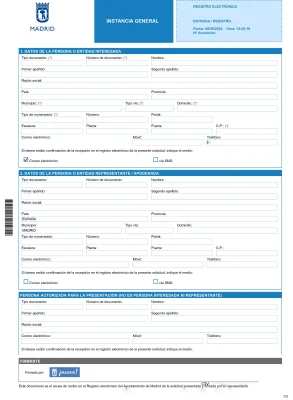 Instancia para adquirir el plan 18.000