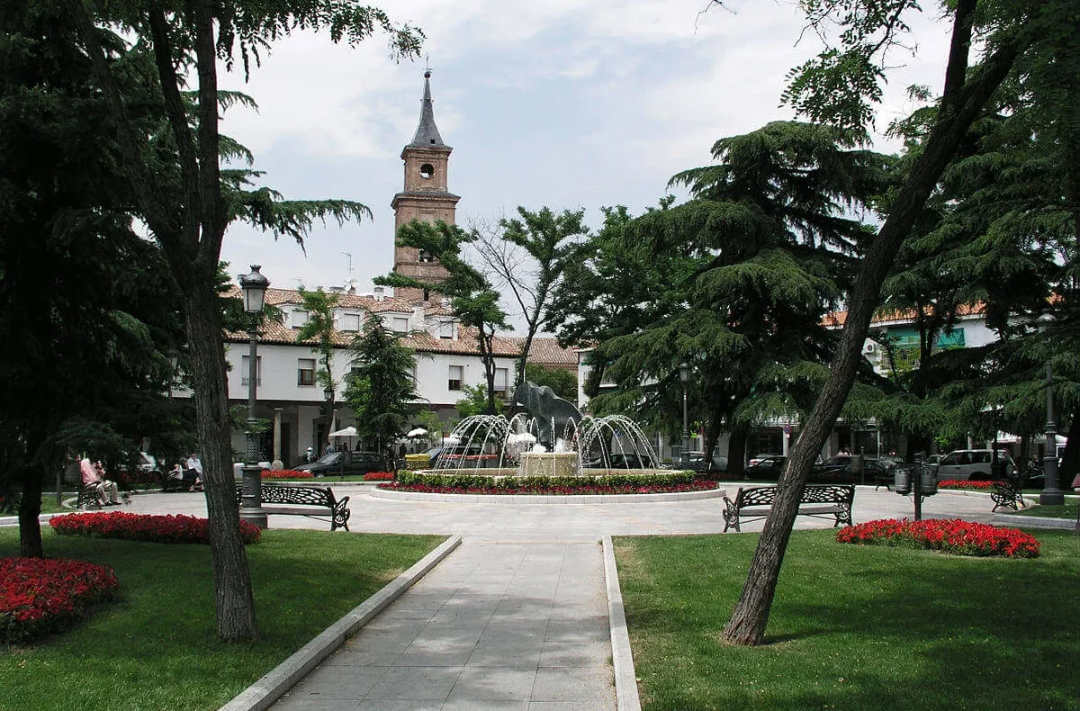 Barrios cerca del aeropuerto de Madrid