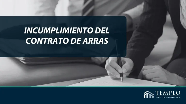 Incumplimiento del contrato de arras