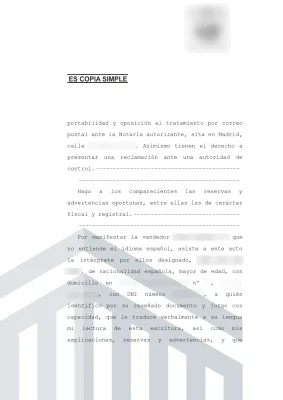 Es obligatorio un intérprete al vender un piso en Madrid