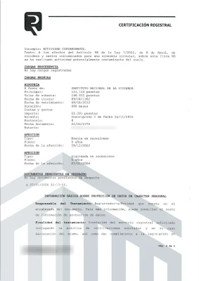 Nota simple cancelación préstamo hipotecario